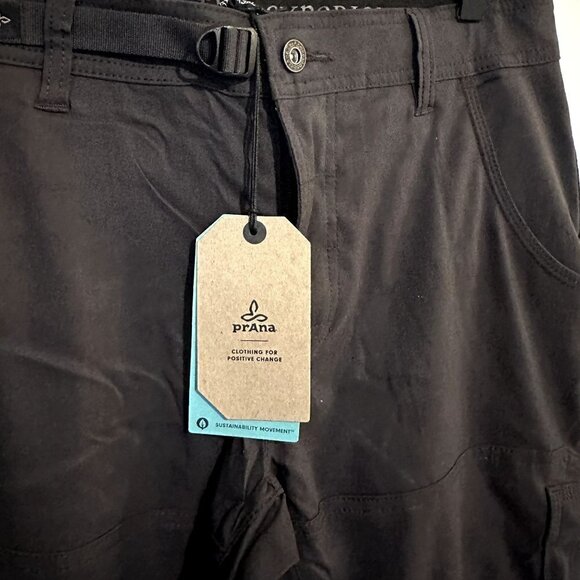 NWT Prana Men's Stretch Zion Pant 36" Inseam in Charcoal Size 31 - Picture 6 of 12